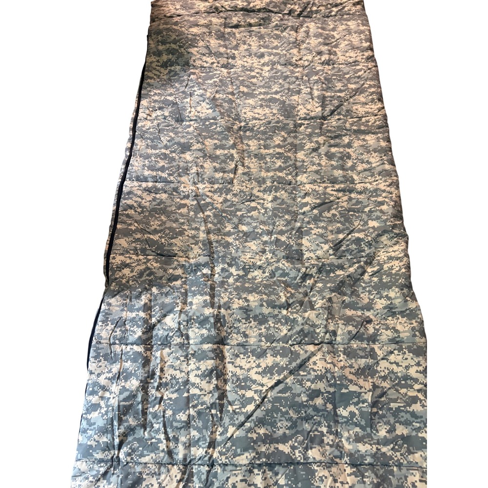 Exxel Outdoors ACU Digital Camo Sleeping Bag 39x80 Rectangular Camping Gear USA